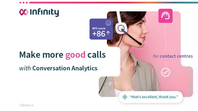 Conversation Analytics product guide for contact centres - cover