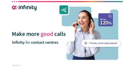 Infinity for contact centres guide - cover